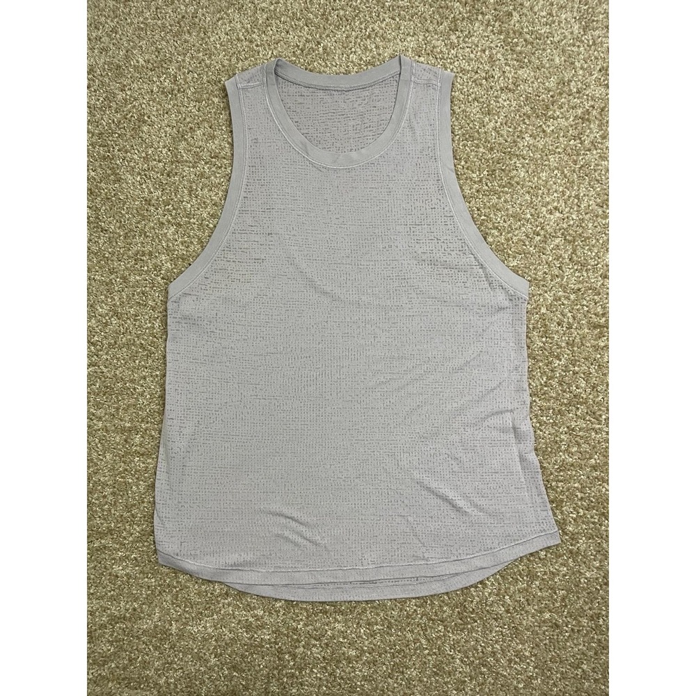 Lululemon Tank Womens 4 Purple Ligth Mesh Back Basic Lightweight Athletic Top